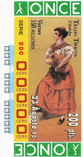 Traje típico de Córdoba - Mujer - Cupones ONCE 1996