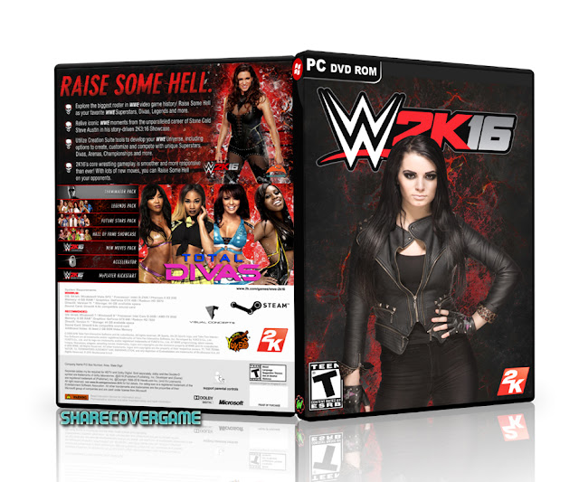 WWE 2K16 - Cover Box