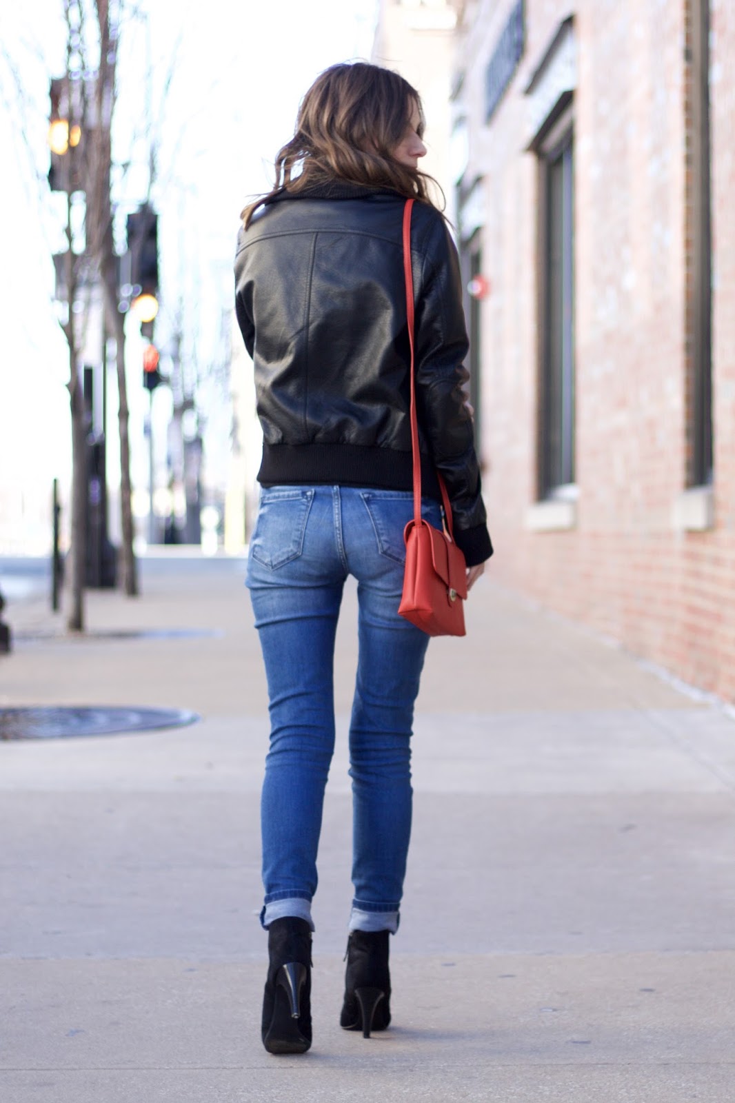 Express Women's Leather Jacket Express Women's Leather Jacket