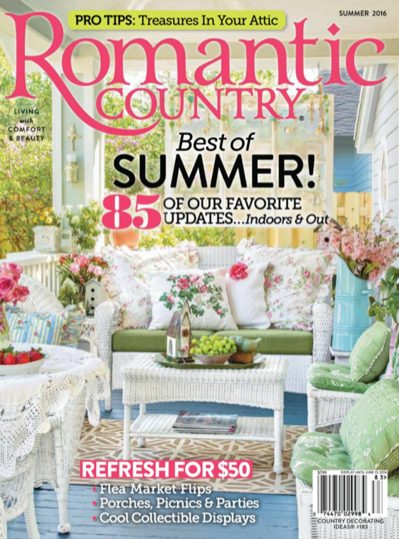 Romantic Country Magazine feature