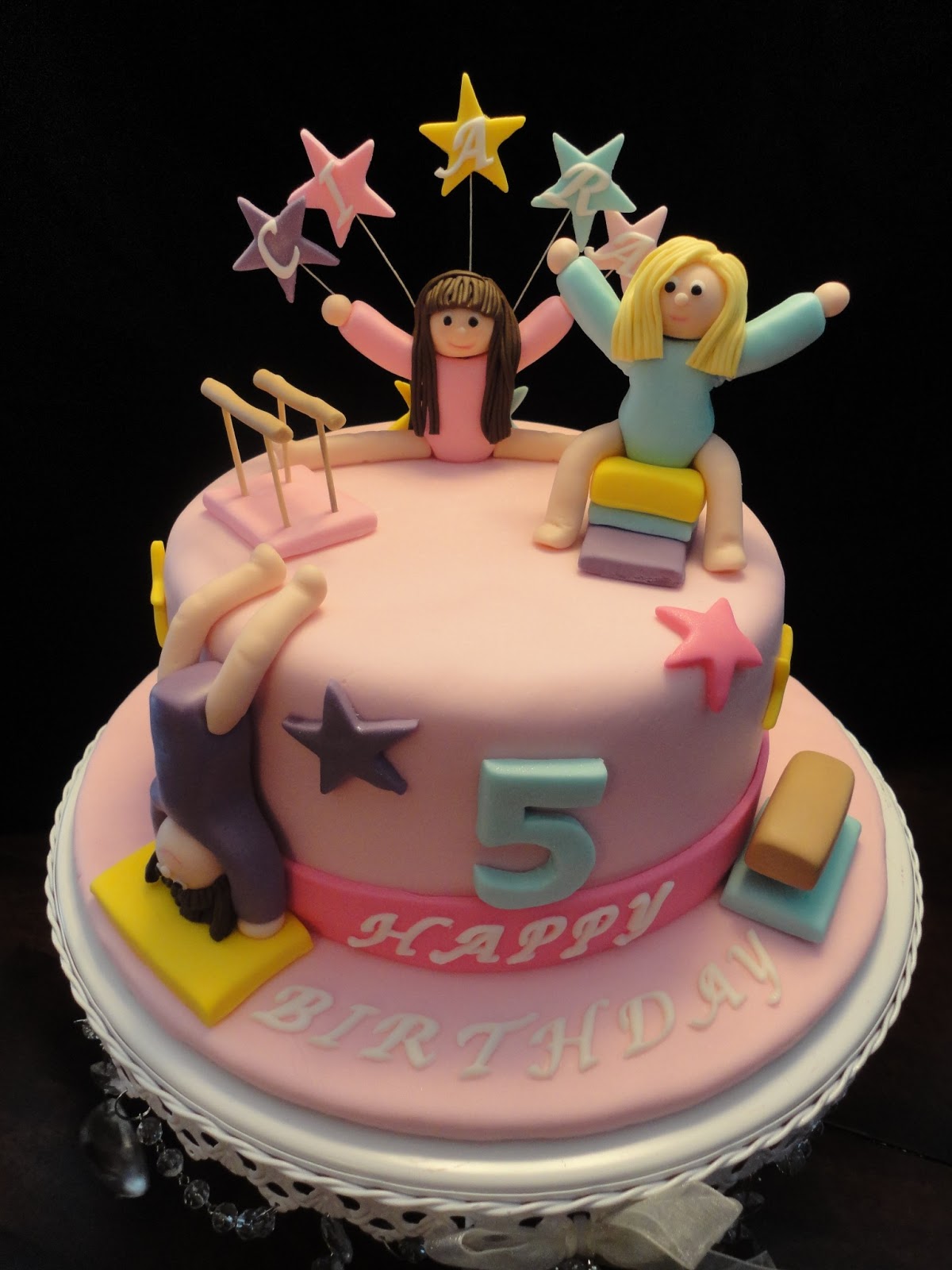 The Cake Charmer: Gymnastics Cake