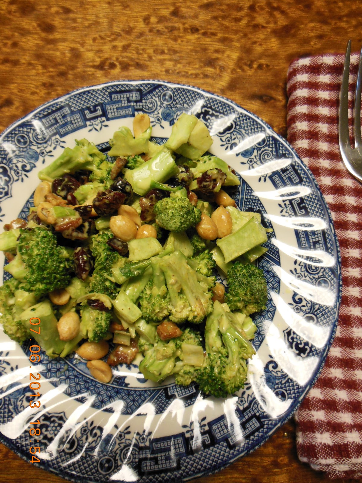 Broccoli Salad, with a Curry Dressing. Scratch Made Food! & DIY