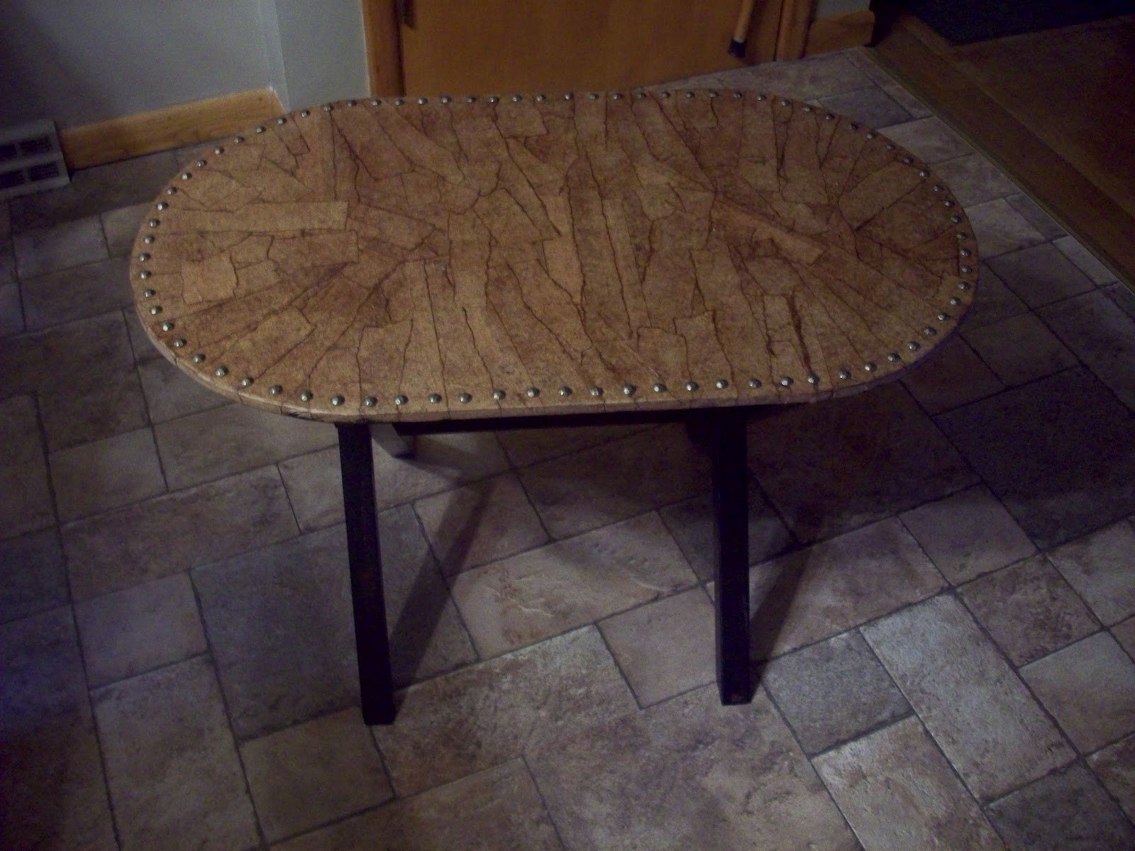 Sister 5 Designs FAUX Leather Table