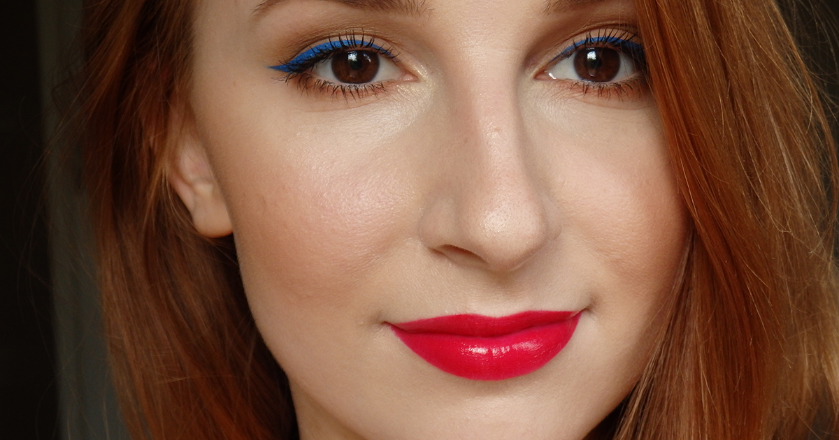 Dark red lips for fall - Adjusting Beauty