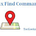 Command to find a file in Unix with Example