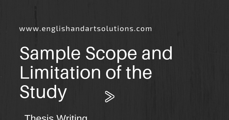 Dissertation of limited scope