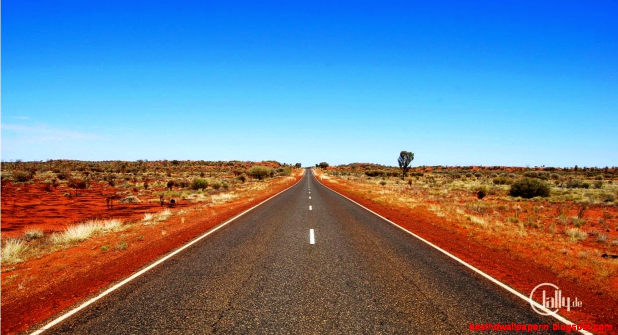 outback australia road wallpaper