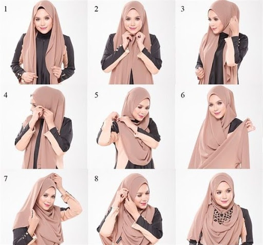 tutorial hijab segi empat syari terbaru tutorial hijab segi empat syari terbaru