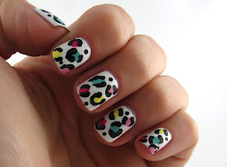 cheetah nail designs nails polish pastel