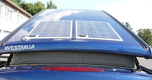 Panneau solaire souple pour camping car