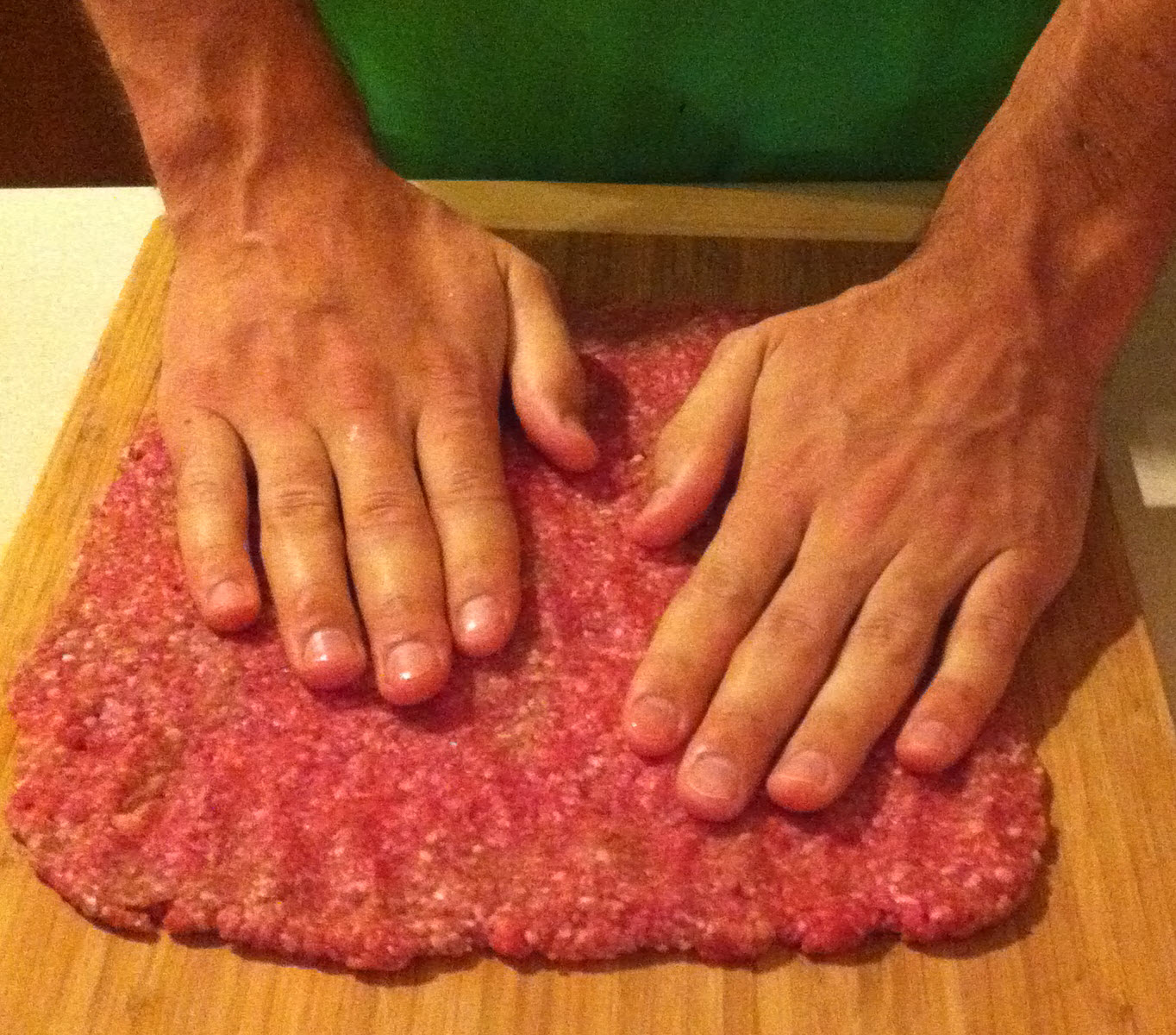 Caveman Eating "Fantastic Beef Sticks"