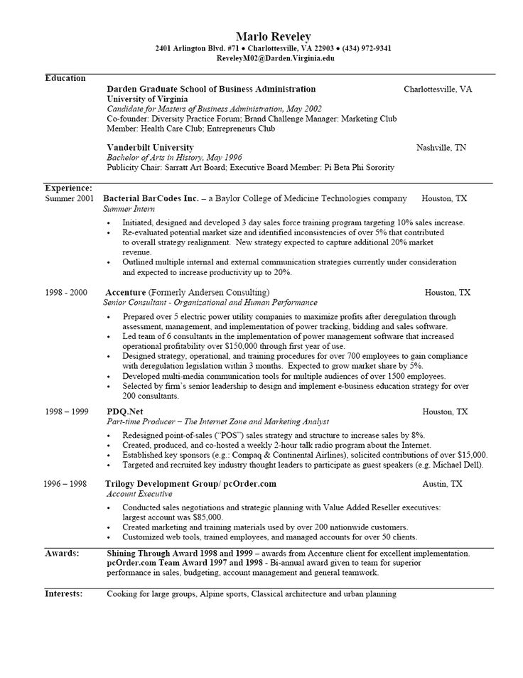 resume template google
