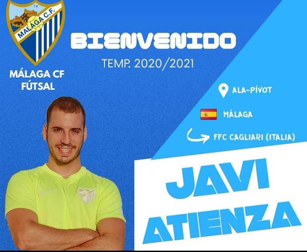 Oficial: Málaga CF Futsal, firma Javi Atienza