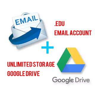Cara membuat email edu support googledrive unlimited