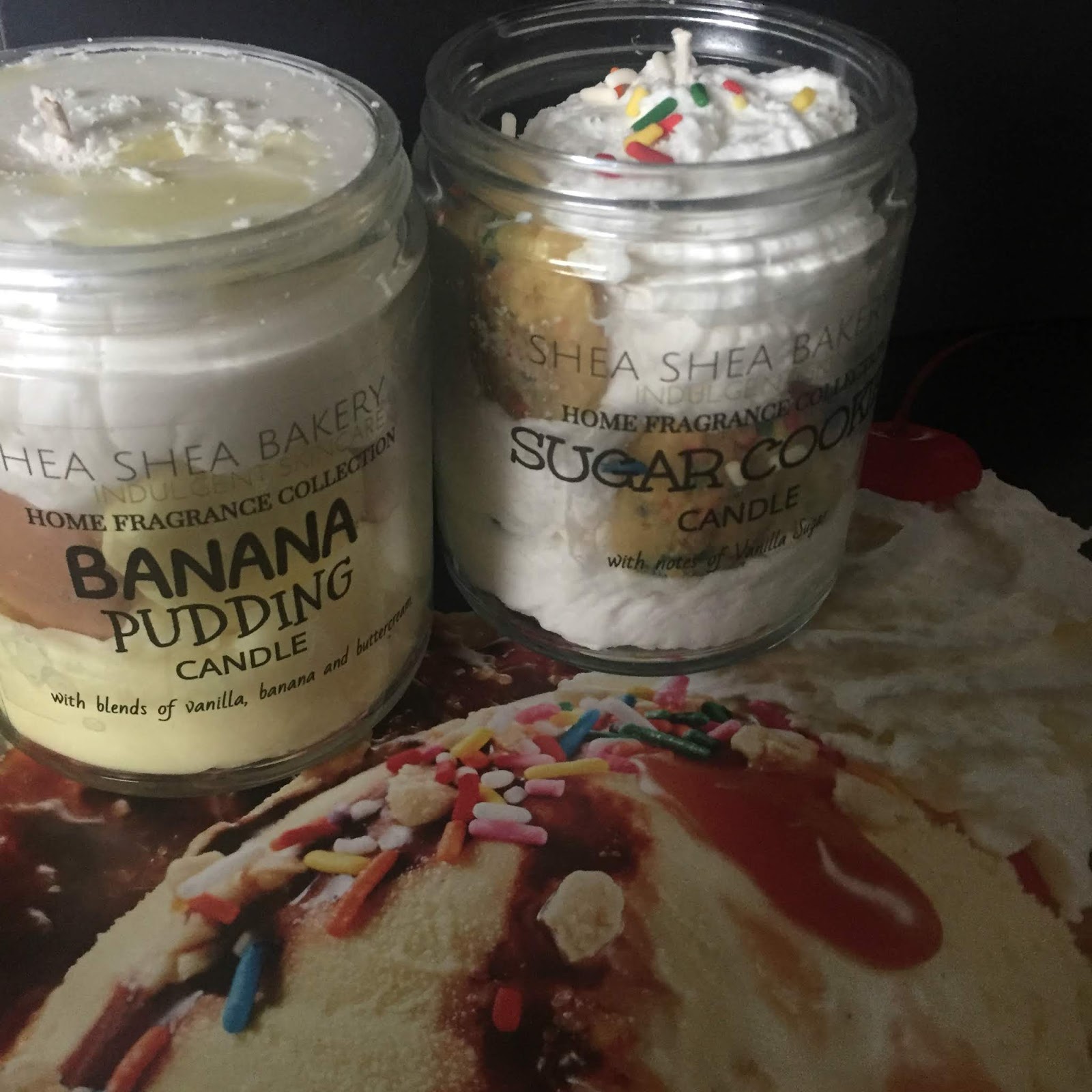 Shea Shea Bakery Banana Pudding & Sugar Cookie Candle A Very Sweet Blog