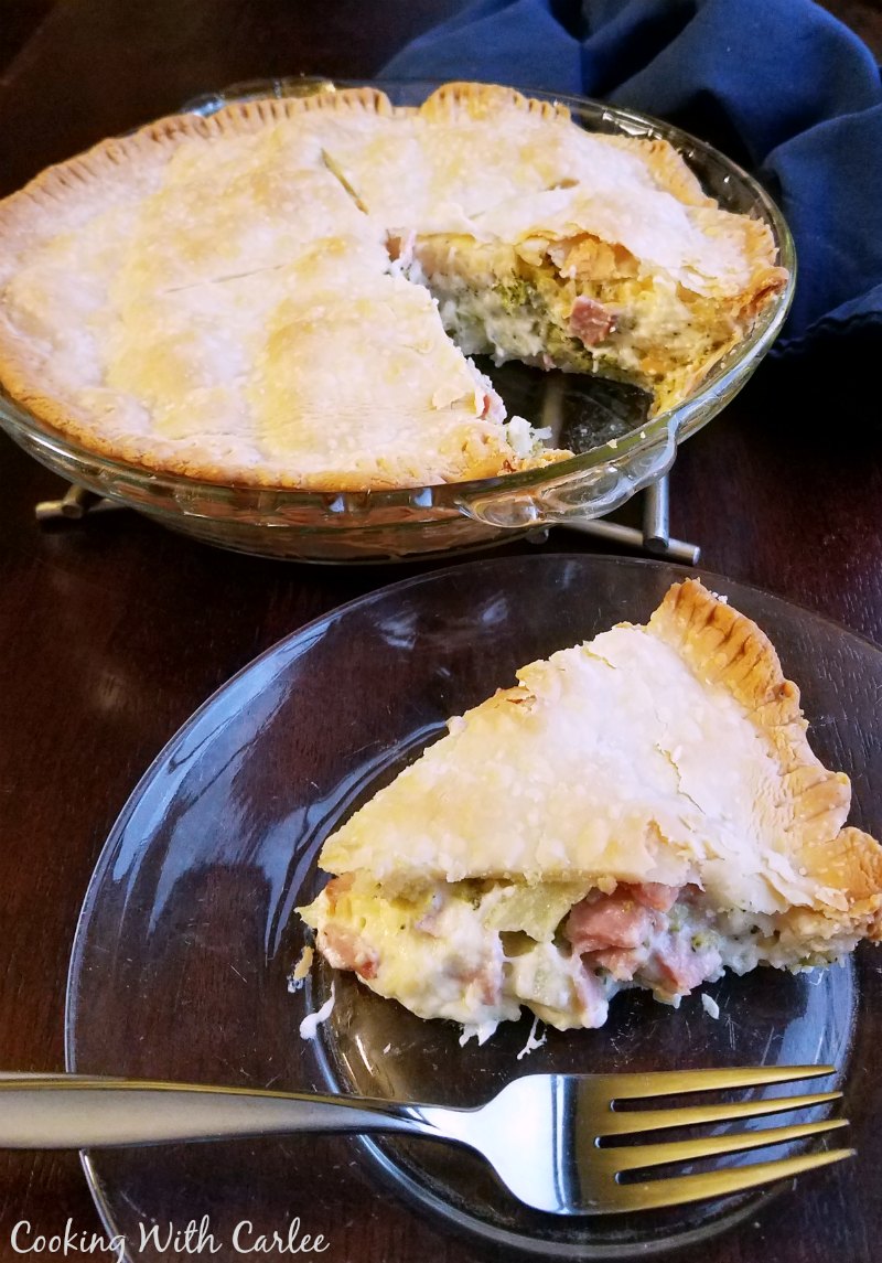Cooking With Carlee Ham, Broccoli and Cheese Pot Pie