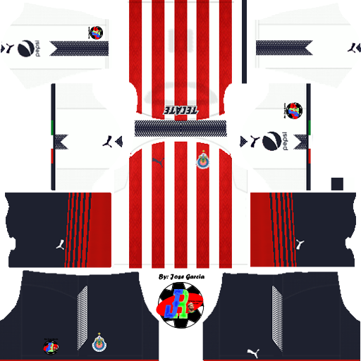 Sintético 94+ Foto Chivas 202122 Dream League Soccer Kits Alta