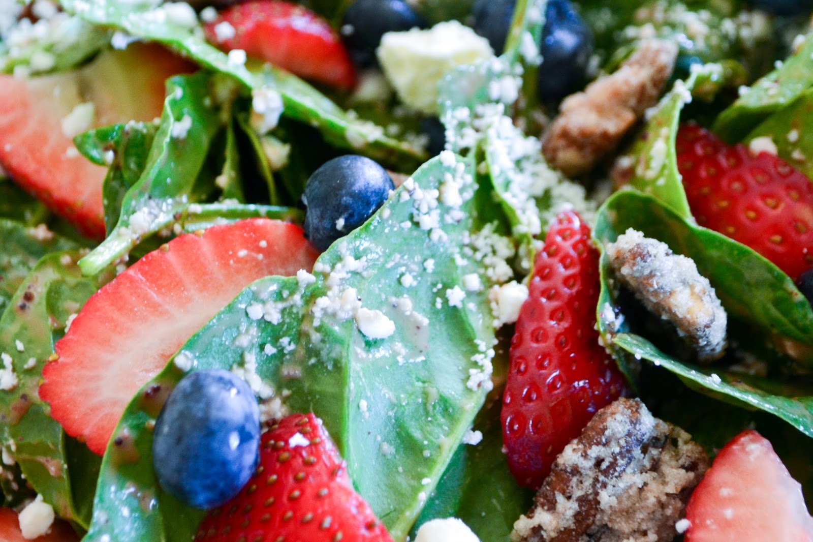Cast Iron Stew Strawberry Spinach Salad