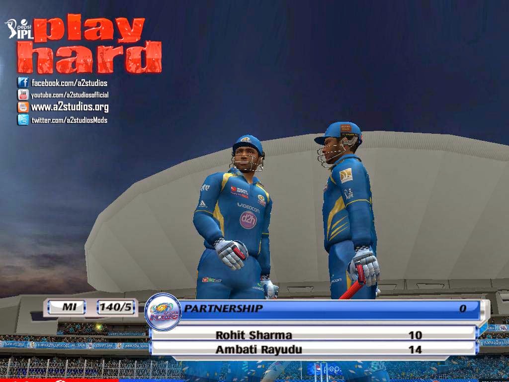 ea cricket 2007 latest roster