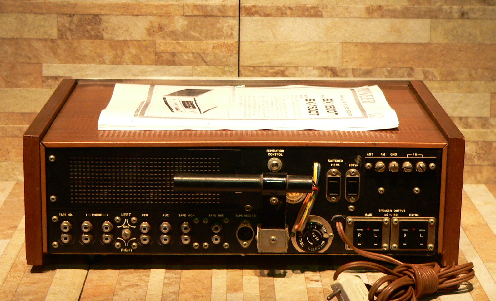 sudistribuidor audio hifi and hiend Sintoamplificador PIONEER Sx