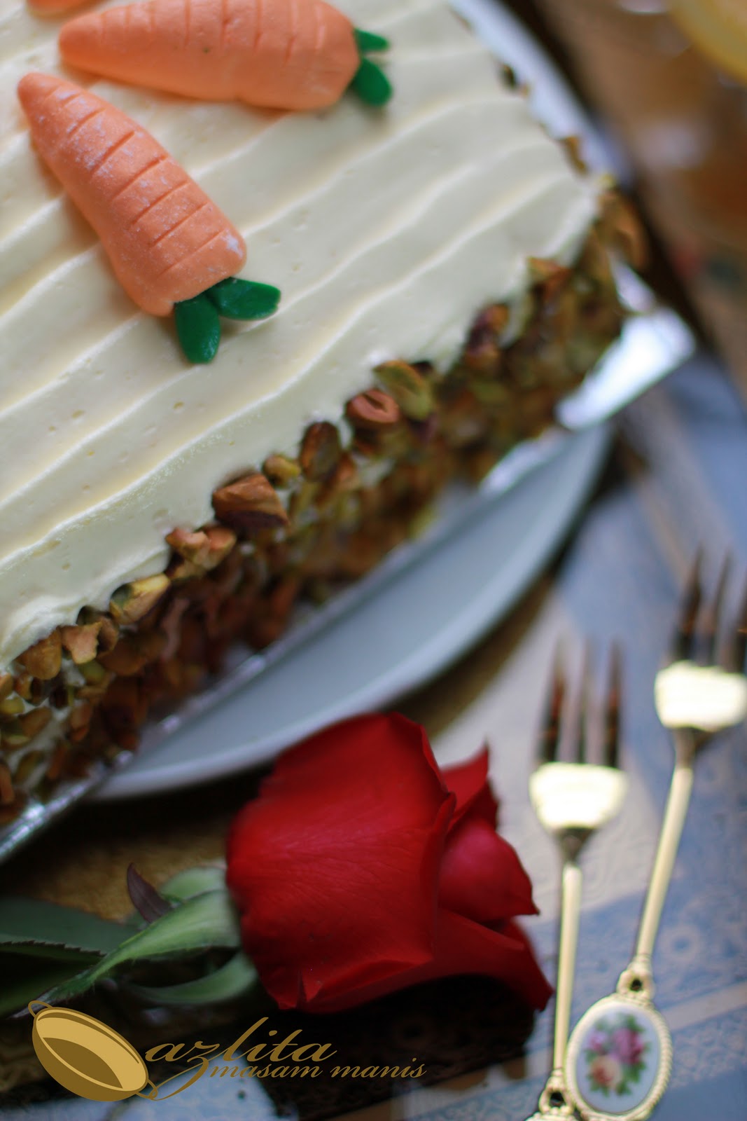 masam manis CARROT OAT CAKE