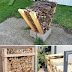 Super Easy DIY Outdoor Firewood Racks