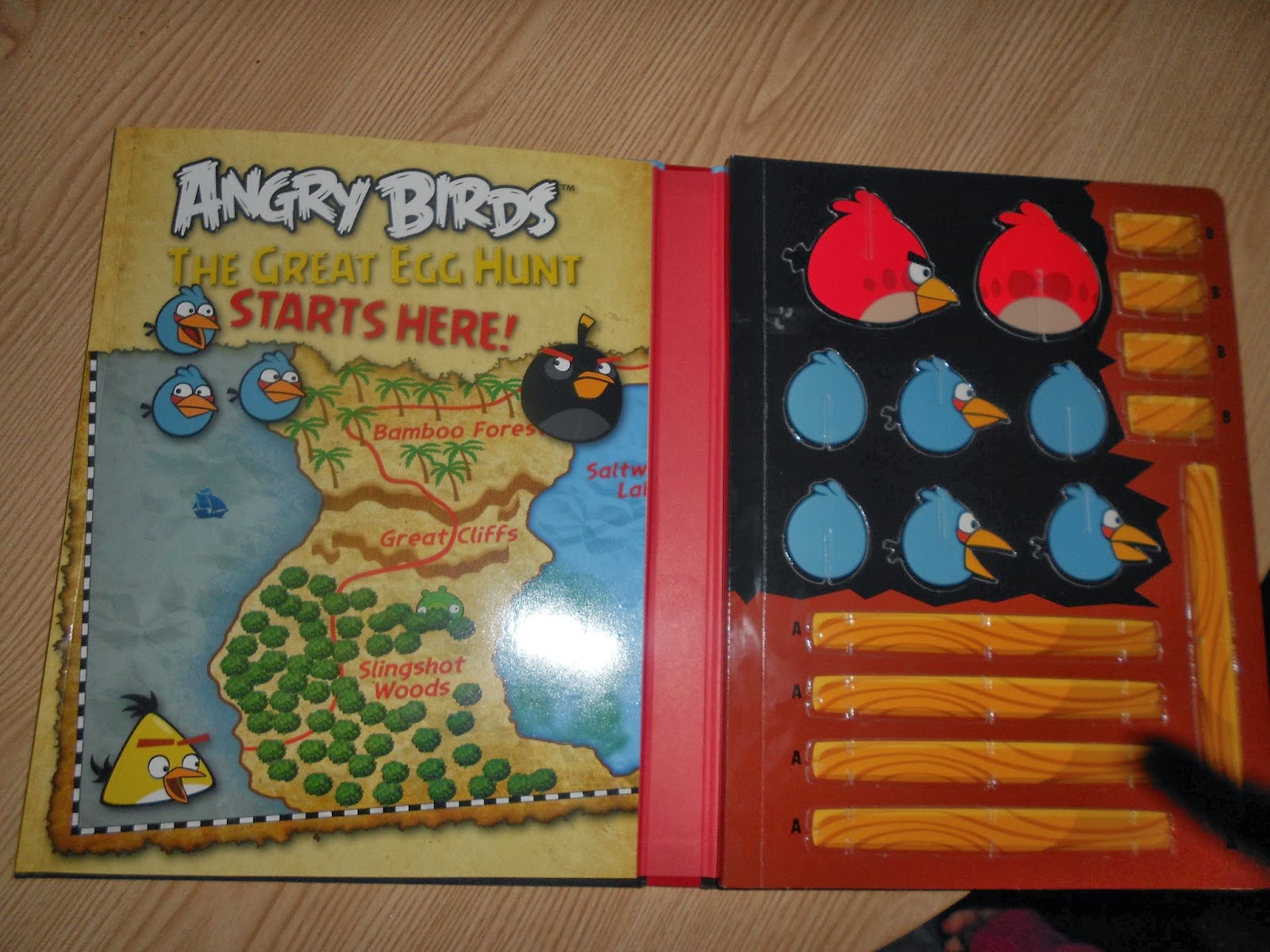 Angry Birds, The Great Egg Hunt (press out and play book) review. - Ups ...