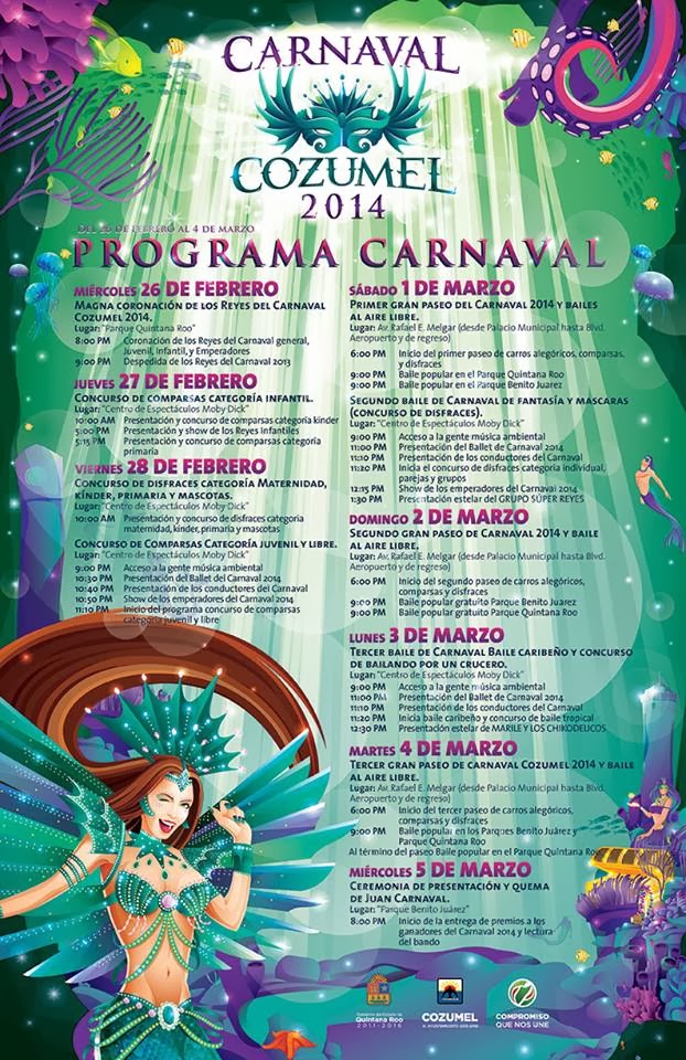 carnaval cozumel 2014