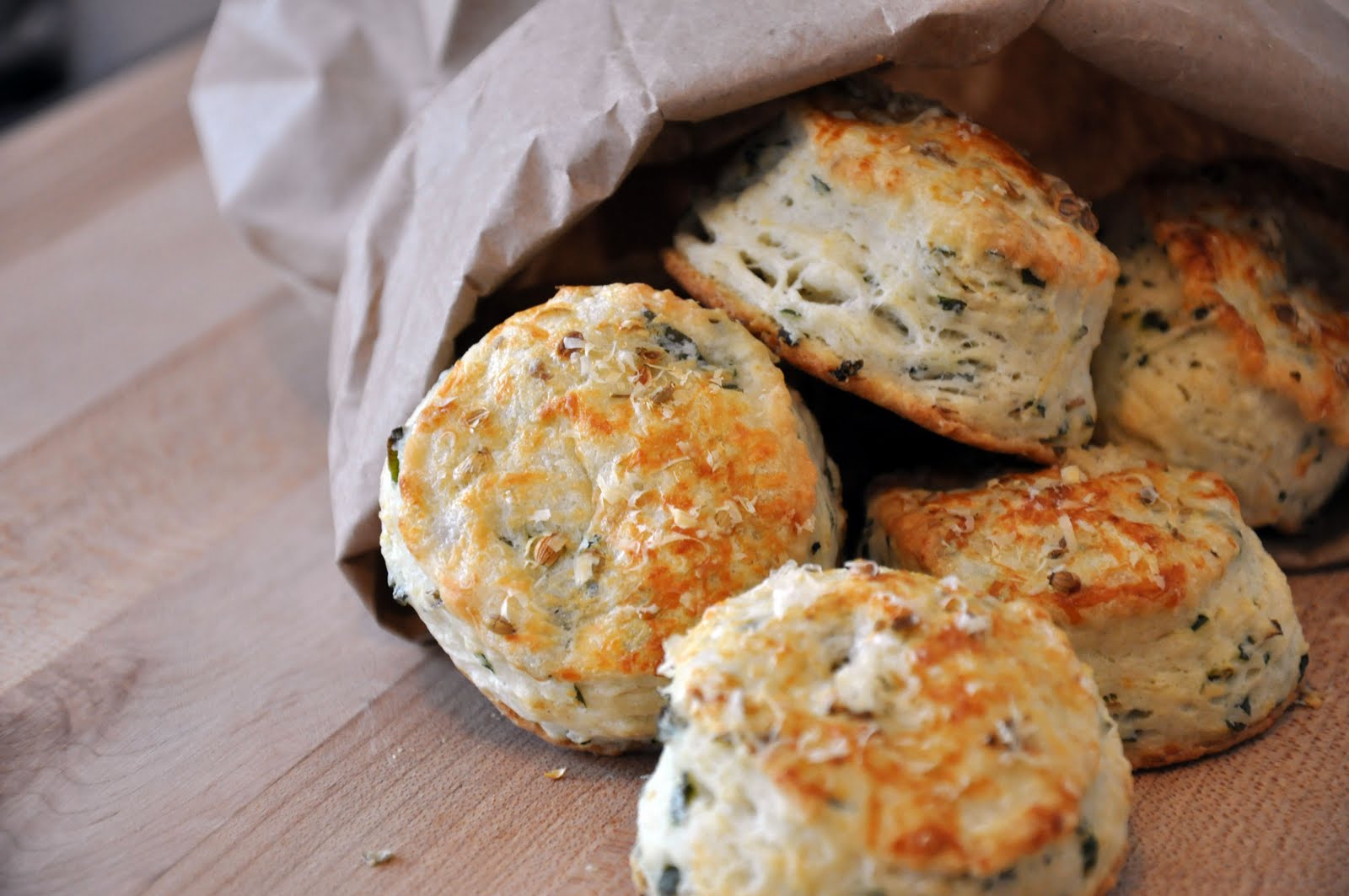 Don't F With Chef Buttermilk Ramp Biscuits