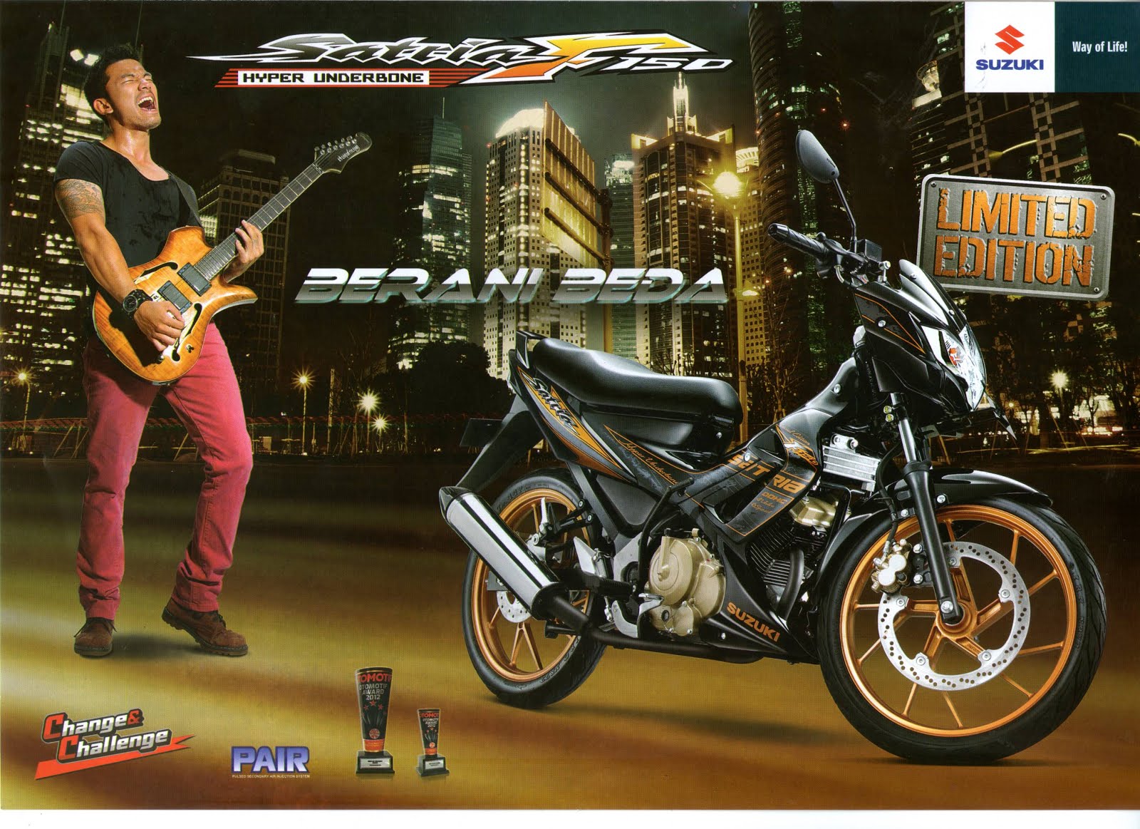 Foto Motor Suzuki Satria Fu Special Edition Modifikasi Motor
