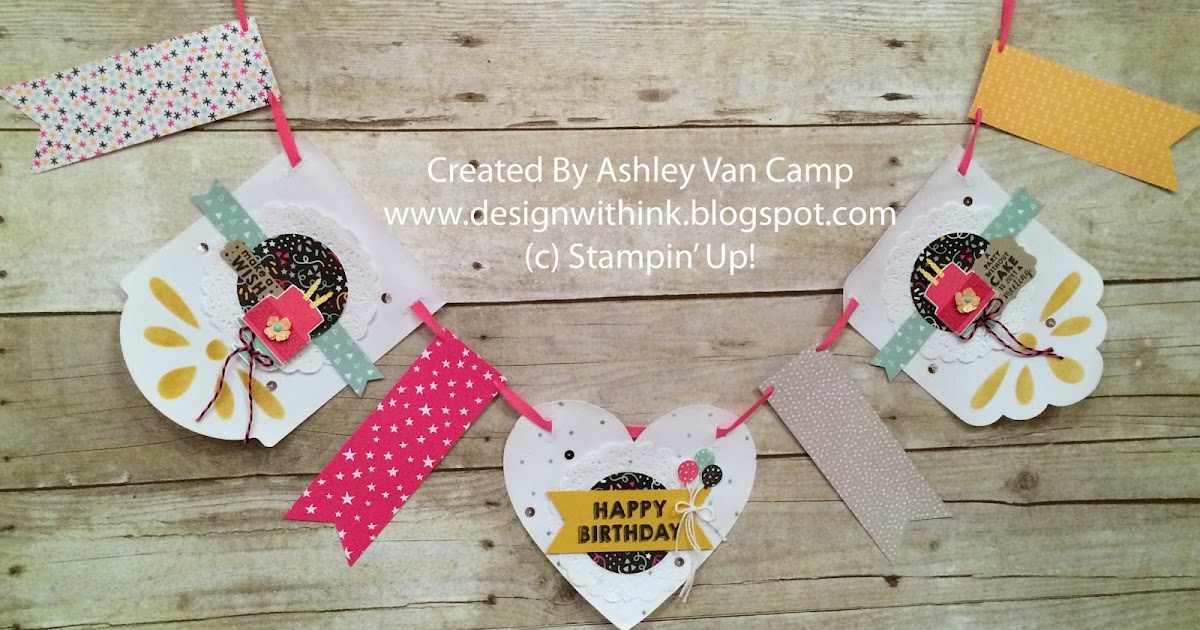 Design With Ink It's My Party Banner...Colors Of Fun!