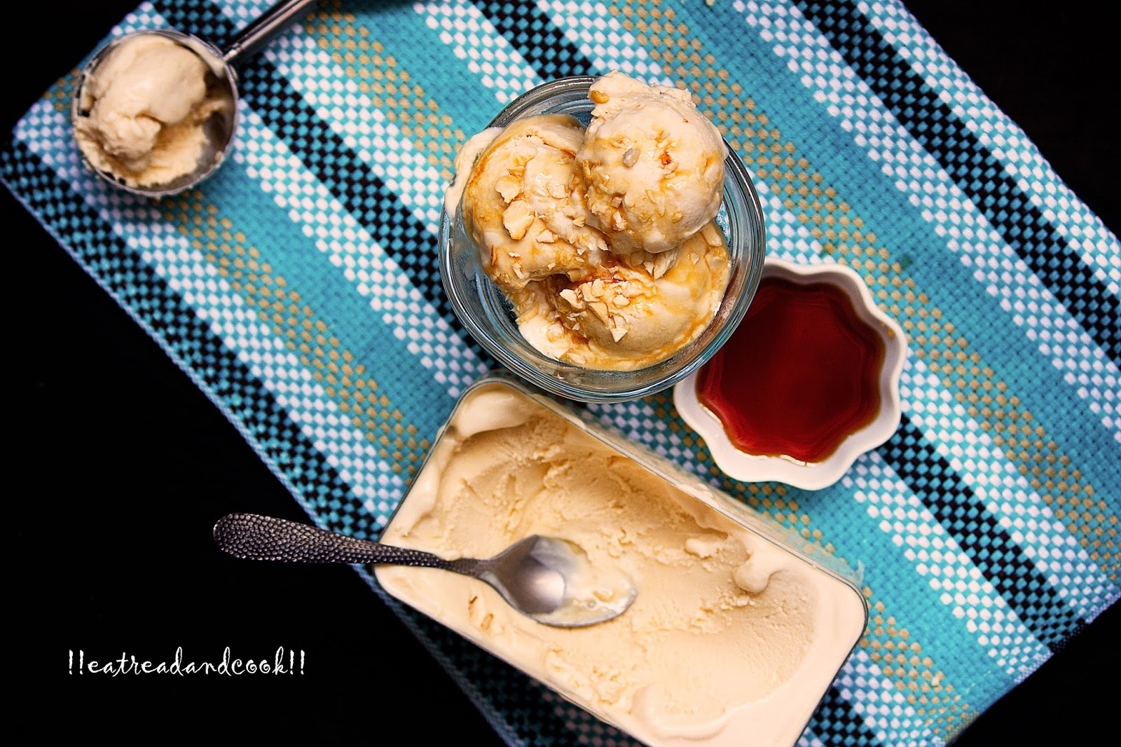 Nolen Gurer IceCream / Date Palm Jaggery Flavoured IceCream