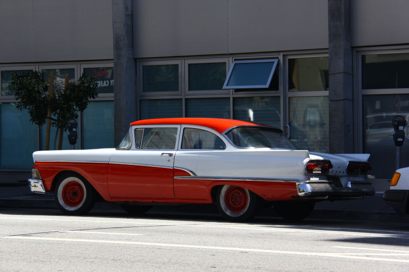 California Streets San Francisco Street Sighting 1958
