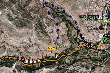 Peneputada en Ultra Trail El Rincón 170 entre Ademuz y Vallanca