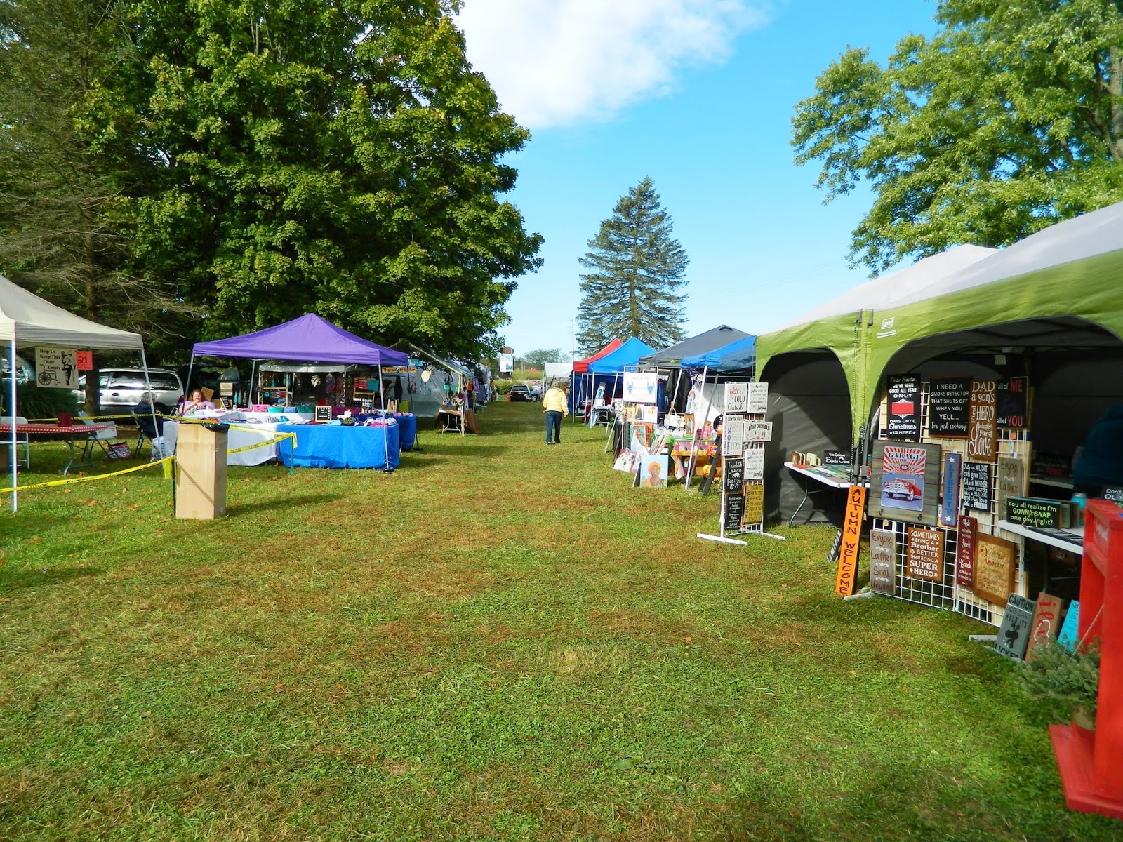 Warm Glow Candle Company Fall Festival Centerville, Indiana