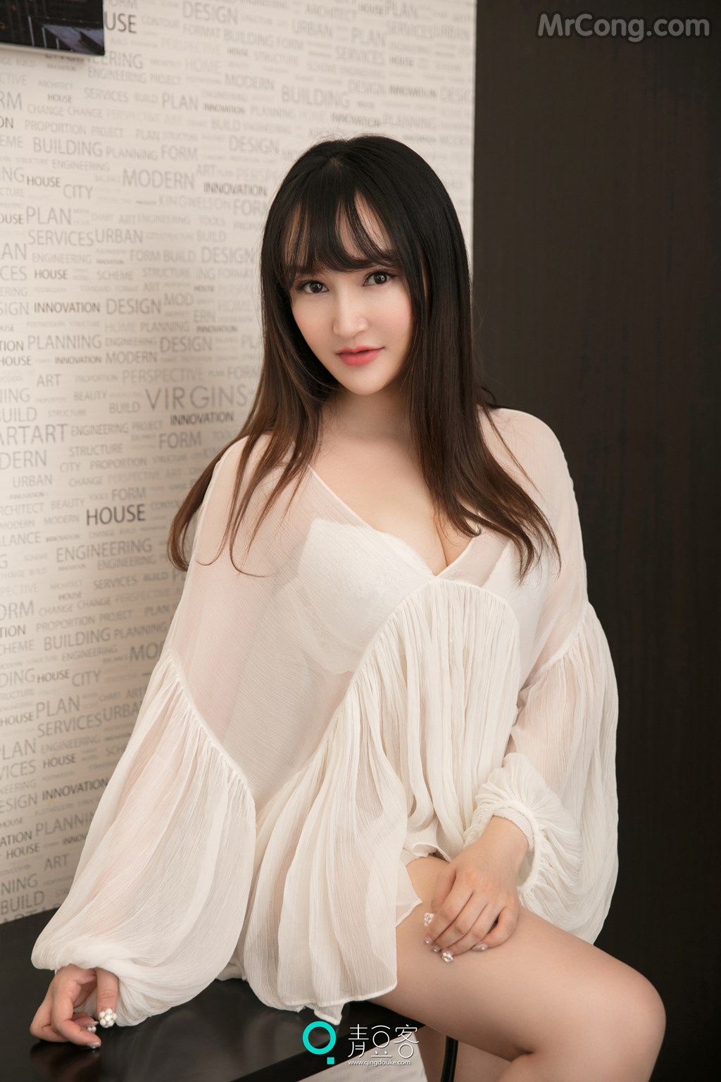QingDouKe 2017-06-20: Model Wu Jiao (吴 娇) (54 photos) photo 1-8