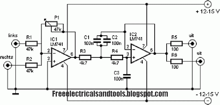 Schematic Diagram: Filter Circuit