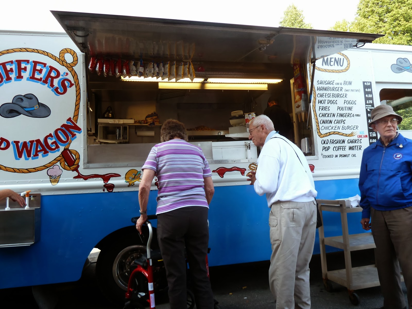 Marlene's Space A Chip Wagon Pays a Visit