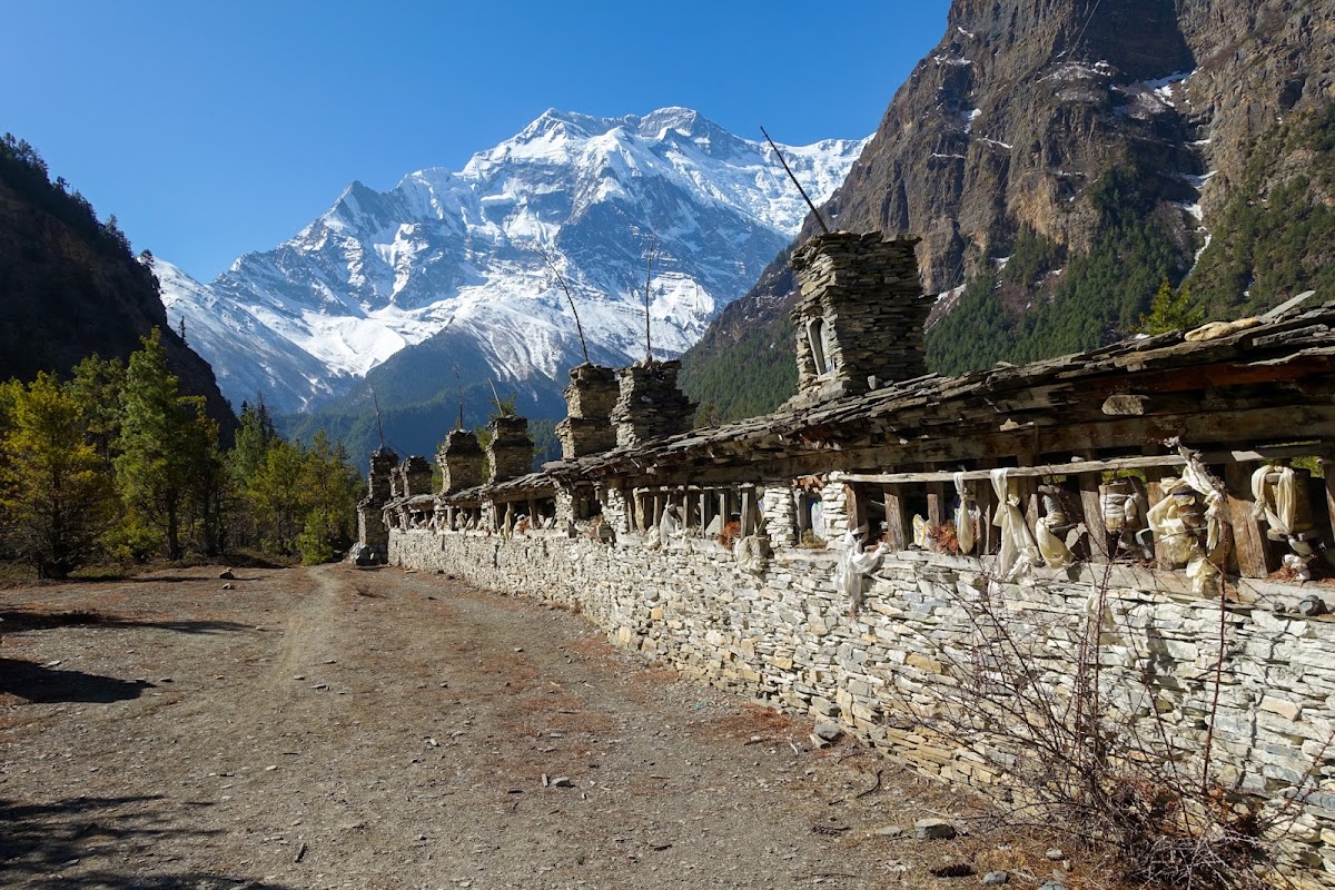 200км по красно-белым черточкам.. Around Annapurna. март-апрель 2017