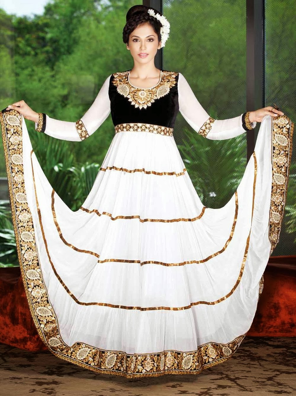 Isha Koppikar In Indian Designer Anarkali Salwar Churidar Suits 2013 14 Vega Fashion Mom