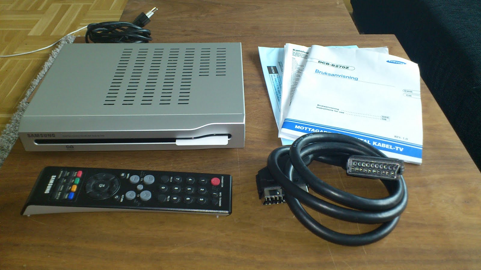 Samsung Dcb B270g Kabel Receiver Unity Digital Tv Just Another Bloppis: SÅLD! ComHem. SAMSUNG Digital Cable Receiver DCB