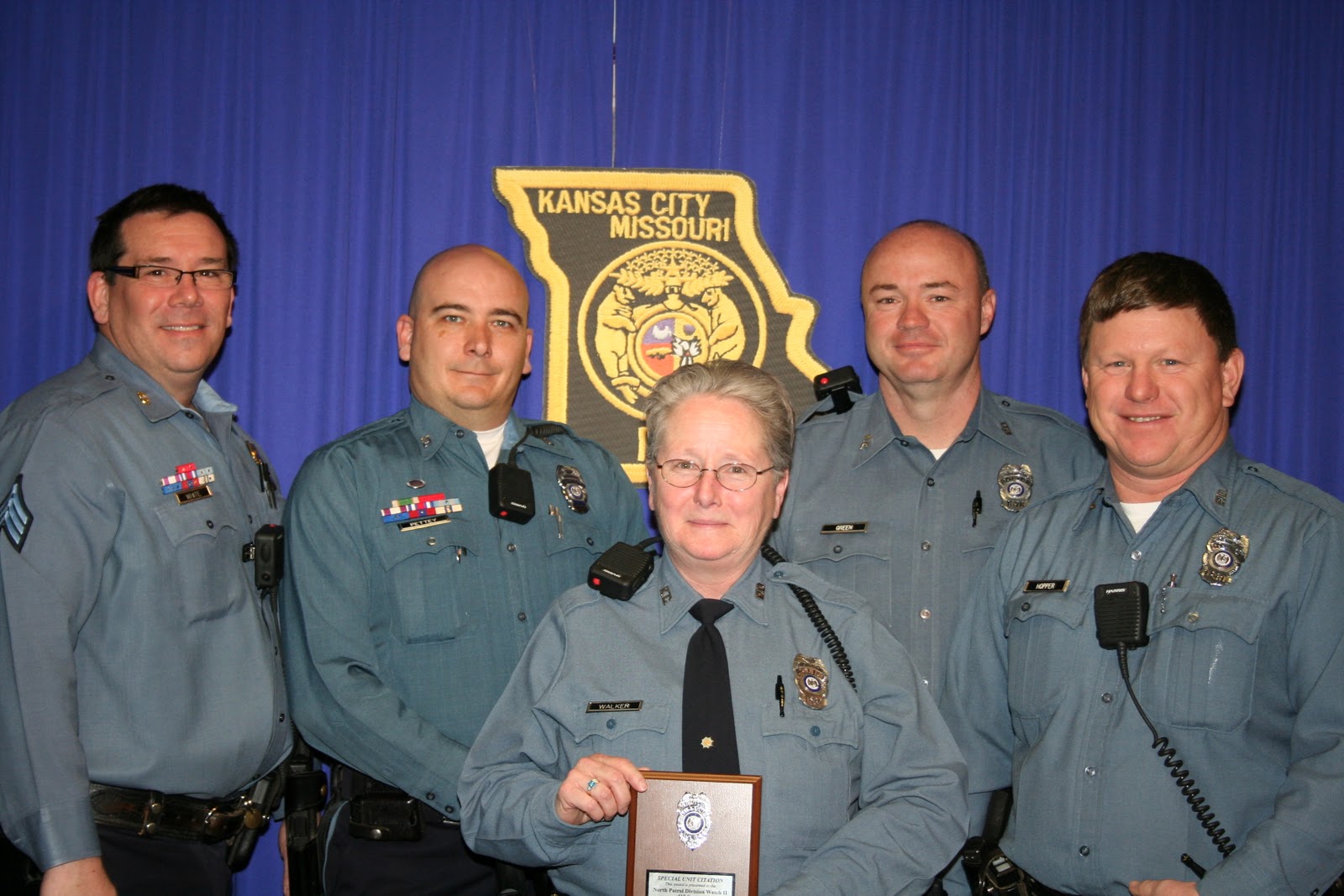 KCPD Chief Officers help single mom get back on her feet