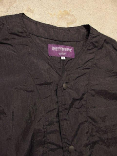 NEPENTHES PURPLE LABEL "Packable V Neck Jacket & Packable String Easy Pant - Nylon Washer"