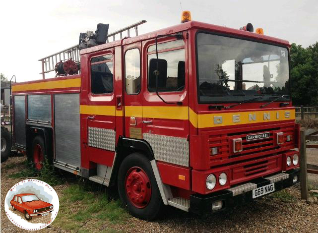 World Of Classic Cars: Dennis Carmichael Fire Engine 1989 - World Of ...