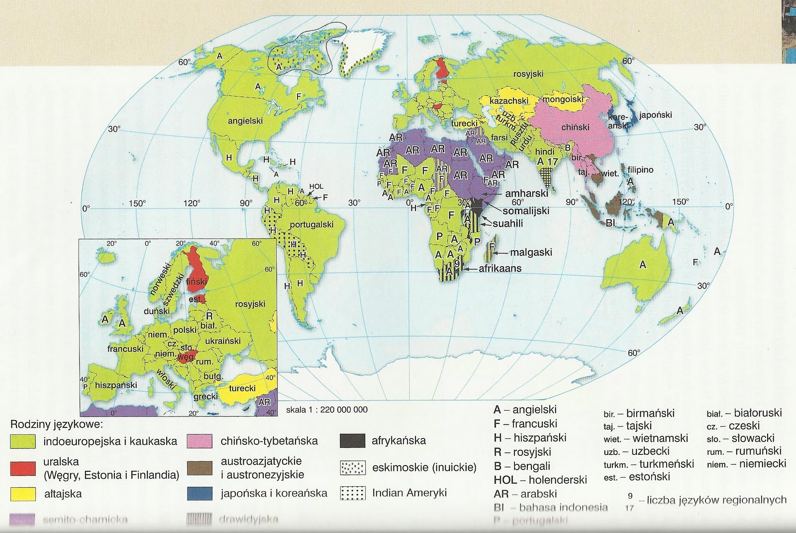 Sprawdzian Z Geografii Języki Religie Ubanizacja geografical.blogspot.com