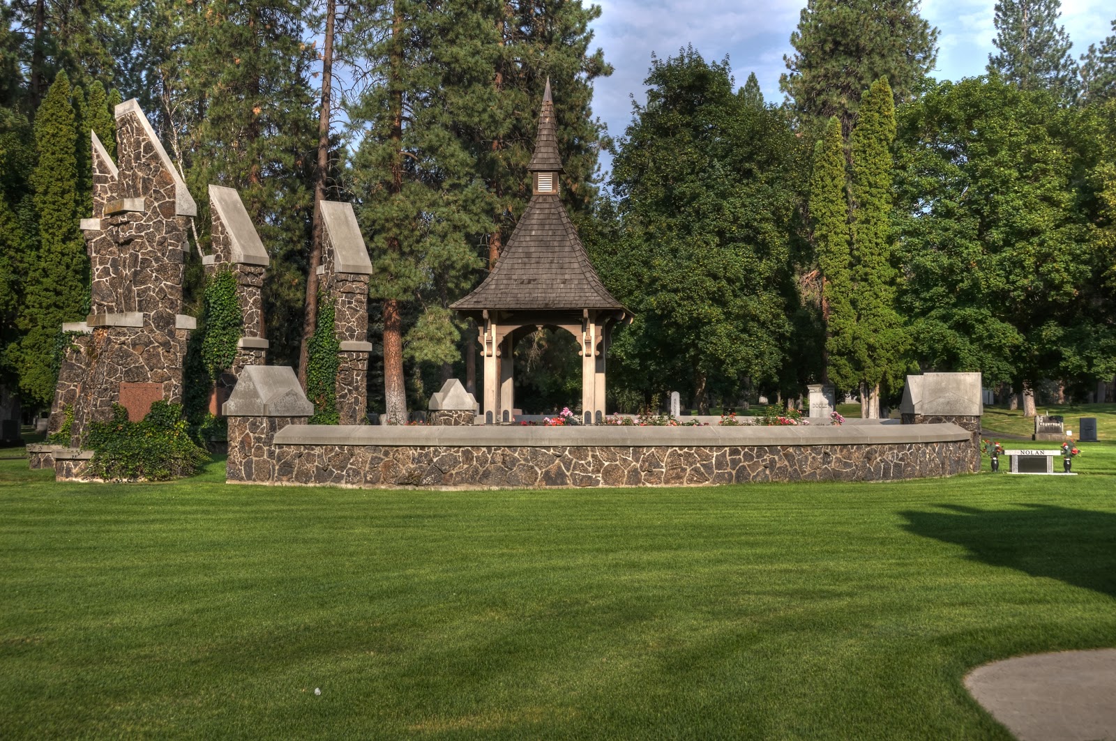 cemeteries i have known and loved Greenwood Cemetery, Spokane, Wa