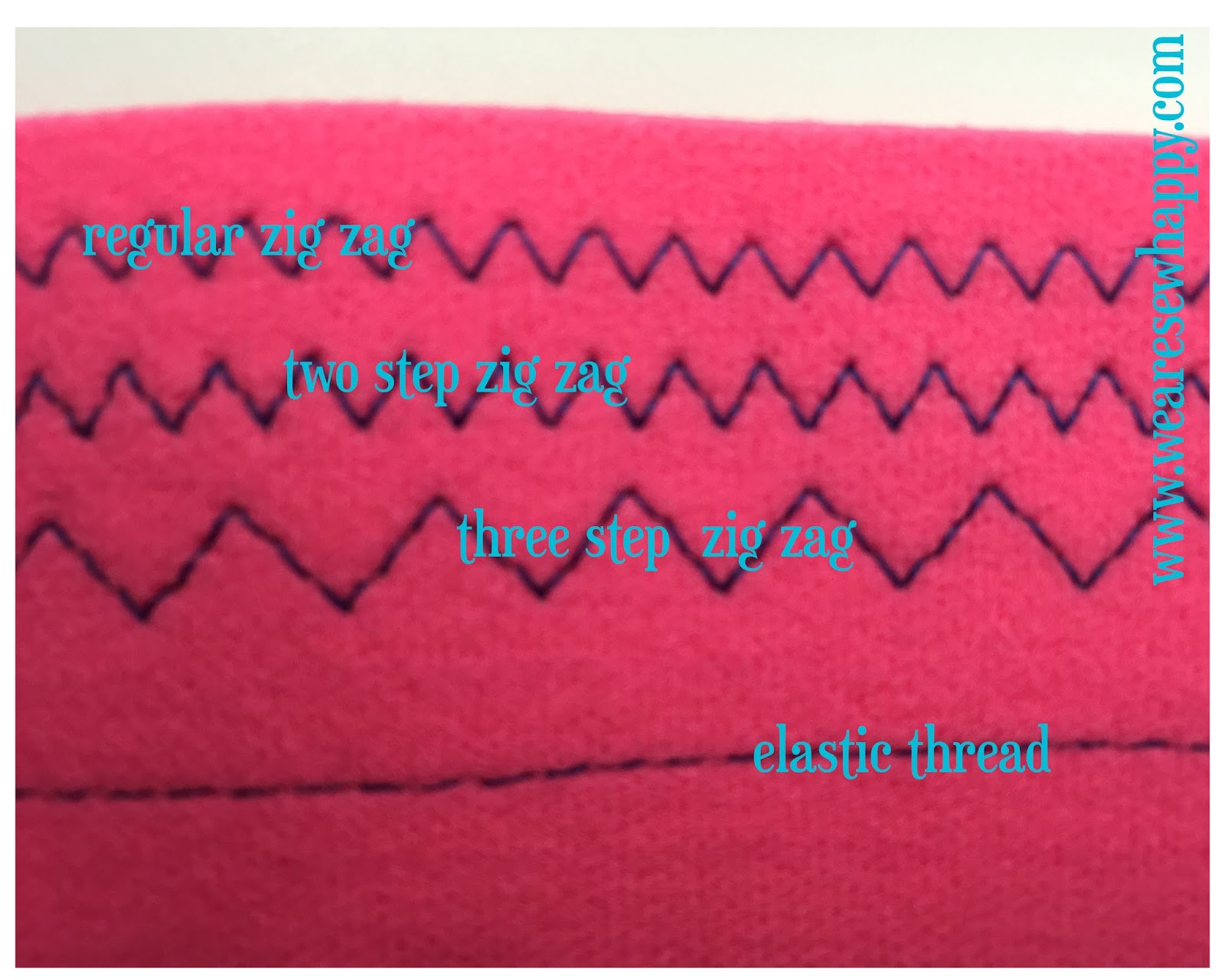 We Are Sew Happy! Elastic Band Skirt