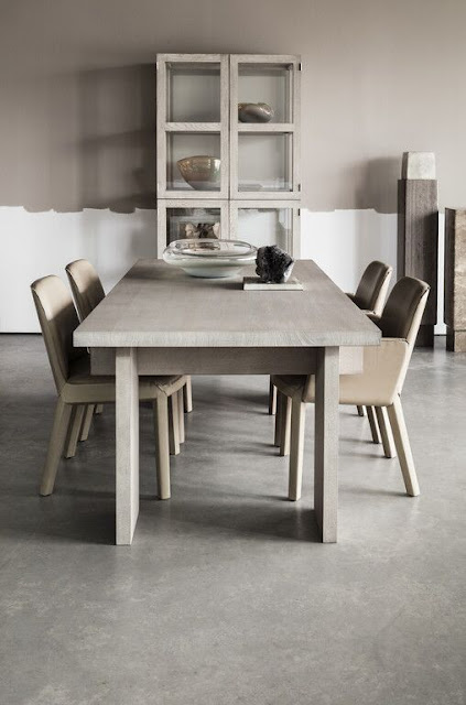 Piet Boon Studio dining table and chairs bespoke design