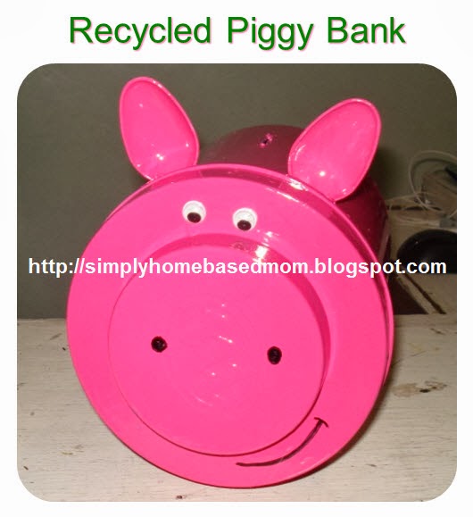 Simply Homebased Mom The Practical Filipina The Recycled Piggy Bank