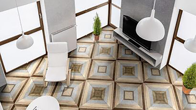 Room tiles design with porcelain stoneware tiles collection - Artem Wood